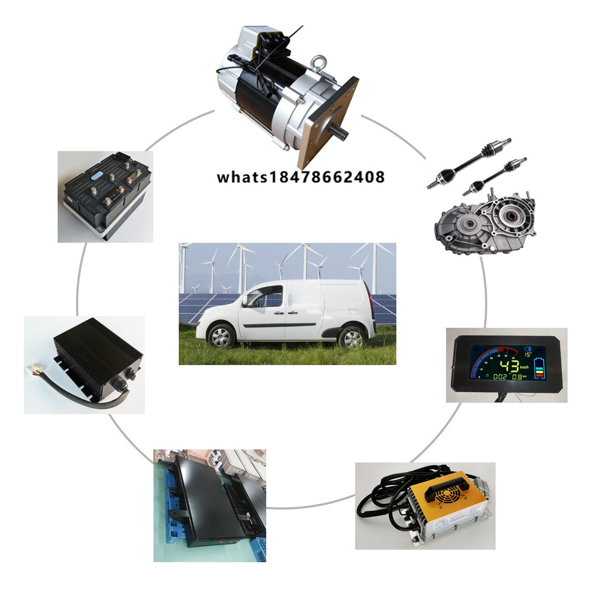 15kW Elektrikli Motorlu Araba  - Ev Electric Motor Conversion Kit Car incelemesi ve fiyatı