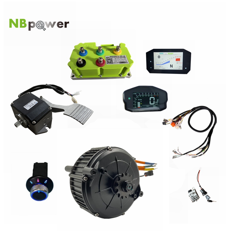 QSMOTOR 165 35H 5000W Orta Mot - Mid Drive Motor Kit 72V 5000W incelemesi ve fiyatı
