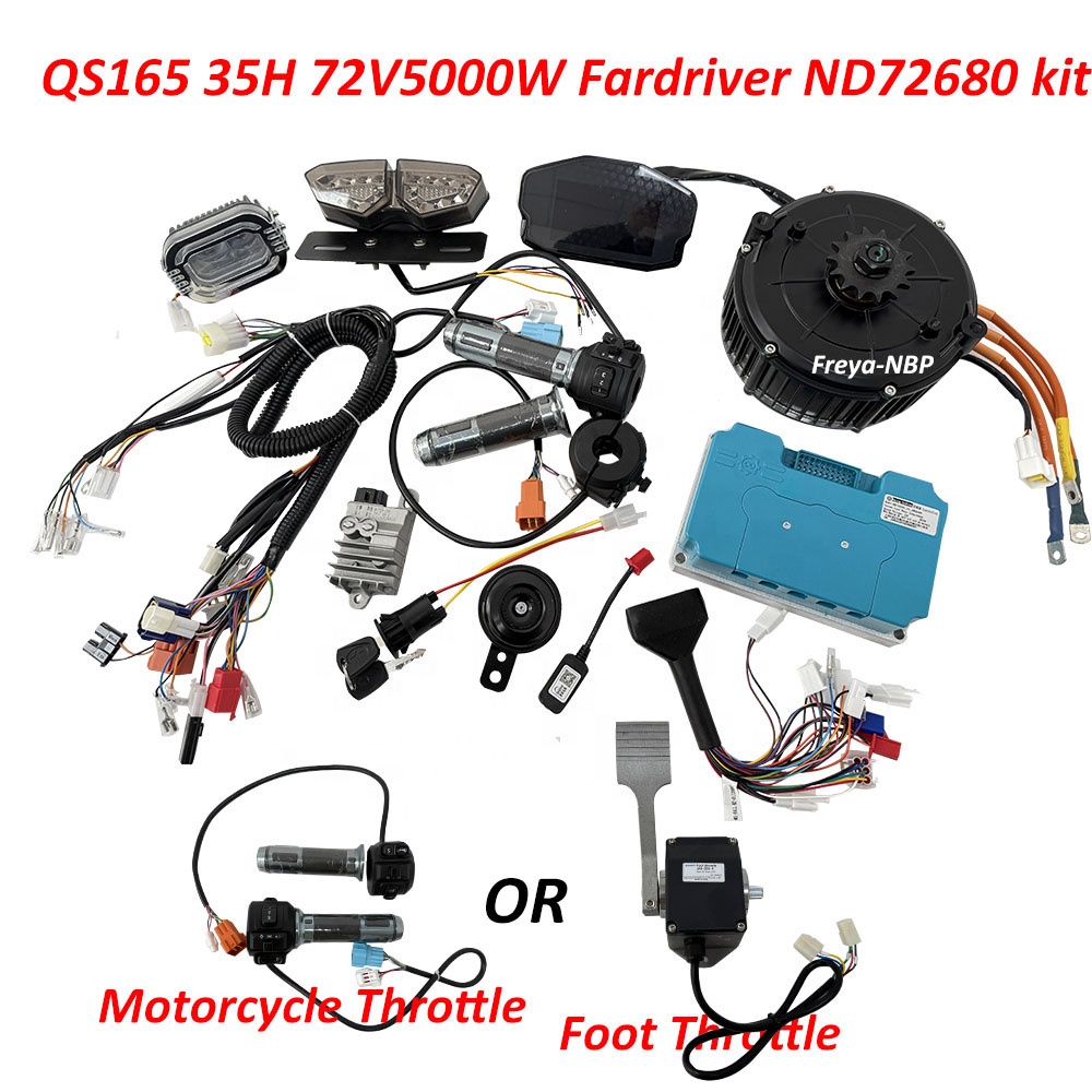QS Motor QS165 5000W 72V 35H H - Mid Drive Motor Kit 72V 5000W incelemesi ve fiyatı